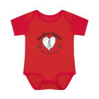 Healing Hippie Infant Bodysuit -  Front & Back Design