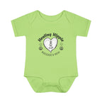 Healing Hippie Infant Bodysuit -  Front & Back Design