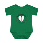 Healing Hippie Infant Bodysuit -  Front & Back Design