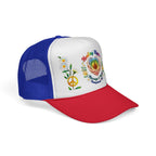 Healing Hippie Rainbow Hands Trucker Hat