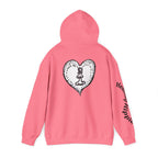 Unisex Pullover Hoodie - Front, Back and Arm Detail - NC,USA EST. 2016